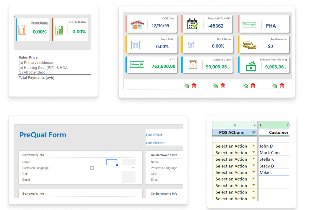 google-sheet-pre-qualification-lending-app-xcesslogic